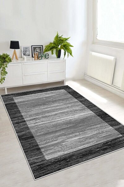 df home Kesme Halı Desenli Dijital Baskı Yıkanabilir Kaymaz Taban İnce Salon ...
