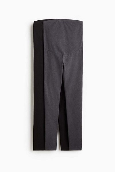 H&M MAMA 2-pack jersey leggings