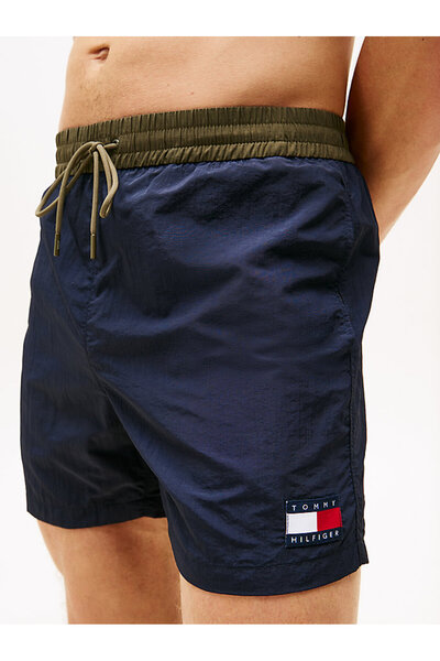 Tommy Hilfiger Erkek Lacivert Deniz Şortu