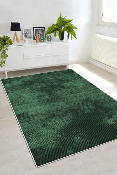 df home Salon Halısı Geometrik İskandinav Eskitmeli Dijital Baskı Yıkanabilir Kaymaz Taban