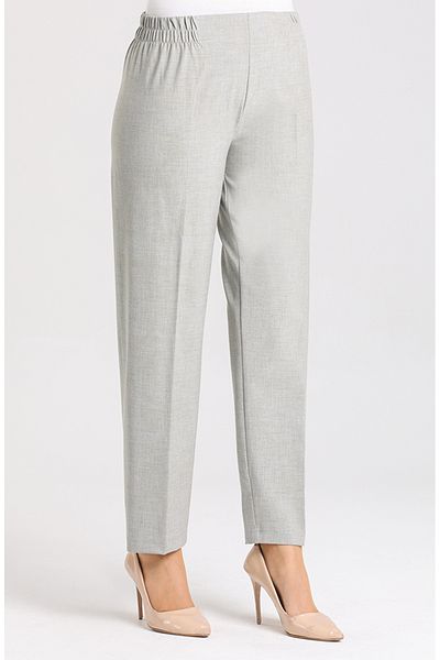 sefamerve 1983A-01 Model Pantaloni gri cu talie elastică