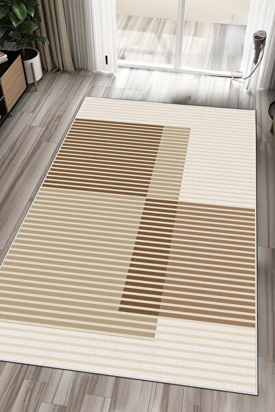 Evimle Makinede yıkanabilir kaymaz taban leke tutmaz mutfak halısı salon halı...