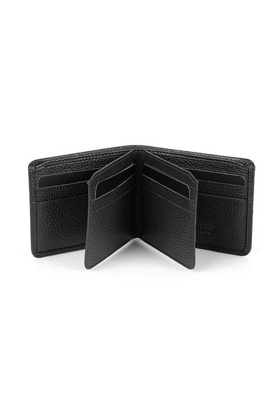 Daniel Klein Dkl0811-1 Men's Black Wallet & Card Holder Made of Real Leather