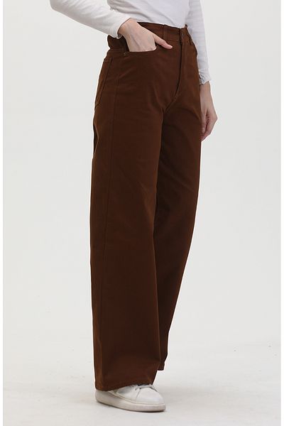 sefamerve Τζιν Plazzo Brown - 2727888 -03