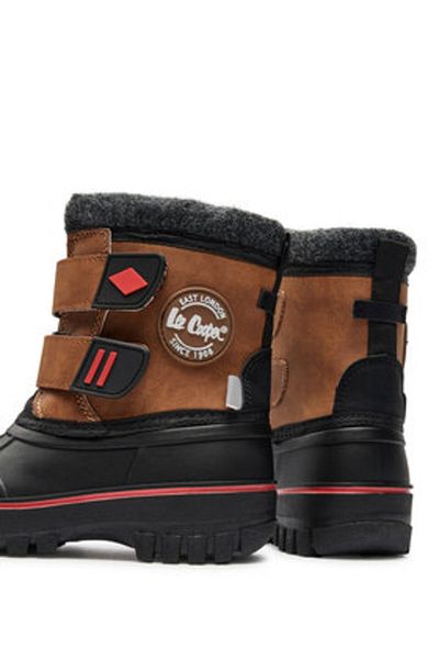 Lee Cooper boy's snow boots LCJ-24-44-2864K brown