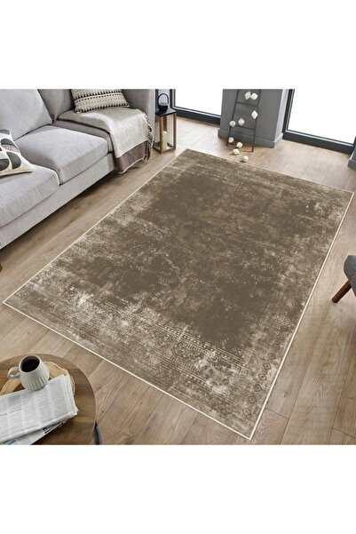 Hülya Home Dijital Baskı Yıkanabilir Kaymaz Taban Salon Halısı Mutfak Halısı ...