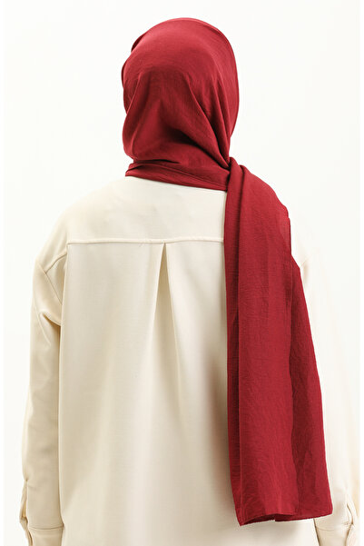 sefamerve Cherry Soft Cotton Shawl - Μοντέλο 2000-34