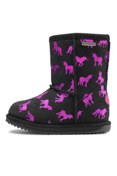 EMU Australia girls' snow boots K12373 black