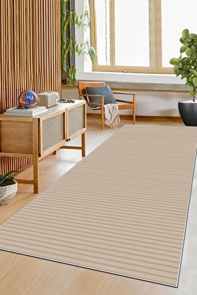 df home Salon Halısı Geometrik İskandinav Toz Tutmaz Dijital Baskı Yıkanabili...