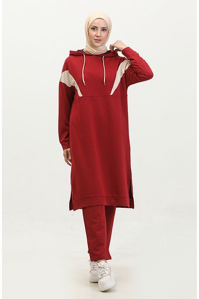 sefamerve Φόρμα φόρμας Color Garnish 3026-05 Claret Red