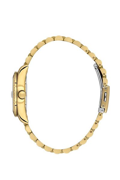 Daniel Klein Dk.1.13932-3 Stone Design 3 Atm Water Resistant Gold Color Women's Wristwatch
