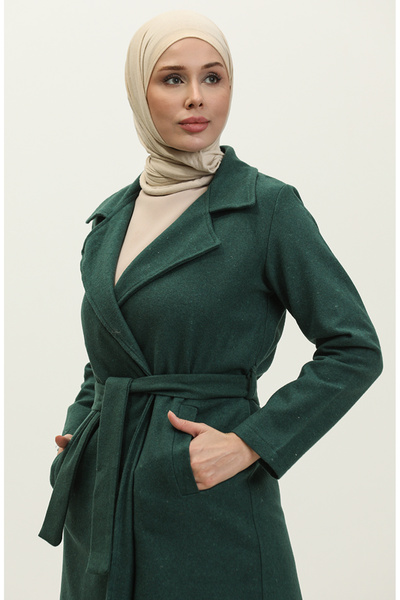 sefamerve Emerald Green Stamp Cup - Διπλό γιακά 5503-02