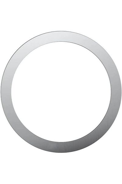 STOREMAX Ezg Power Metal Magsafe Ring Ring Compatible with iPhone 8 and Above Model Silver Lvrng Ezsnsh