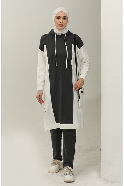 sefamerve Σετ φόρμας Anthracite - Μοντέλο 3022-06