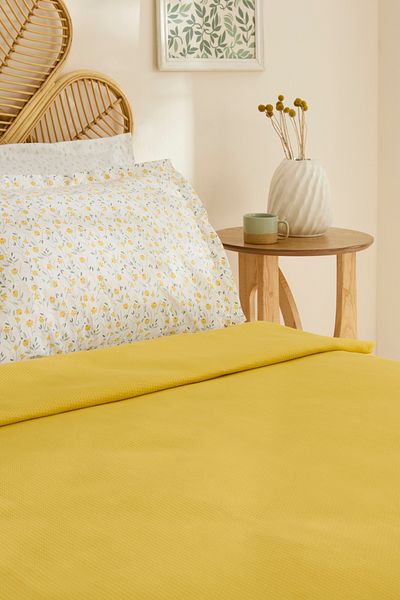 Karaca Home Lina Bamboo Double Pique Set Yellow