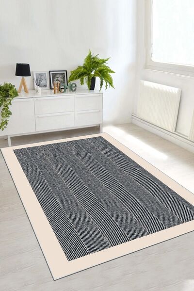 df home Kesme mutfak halısı Desenli Dijital Baskı Yıkanabilir Kaymaz Taban İn...