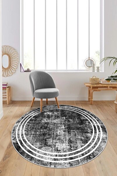 df home Kesme Halı Desenli Dijital Baskı Yıkanabilir Kaymaz Taban İnce Salon ...
