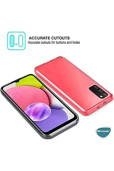 STOREMAX Galaxy A25 Case 6 Side Full Full Protection 360 Clear Soft Transparent [Case Compatible with Galaxy A25