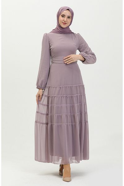 sefamerve Rochie de seara liliac - Adunata, Model 5712-07