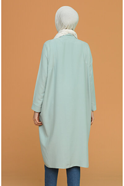 sefamerve Reglan Kol Tunik 6433-17 Nil Yeşili