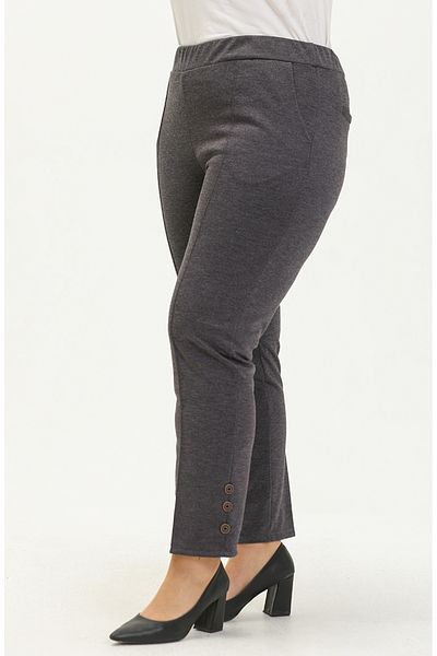 sefamerve Pantaloni Light Plum Plus Size - 1035-04