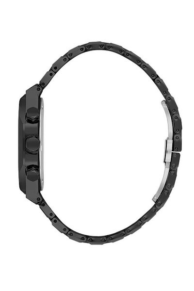 Bigotti Bg.1.10548-5 Black Men's Wristwatch with Steel Band with All Functions Active