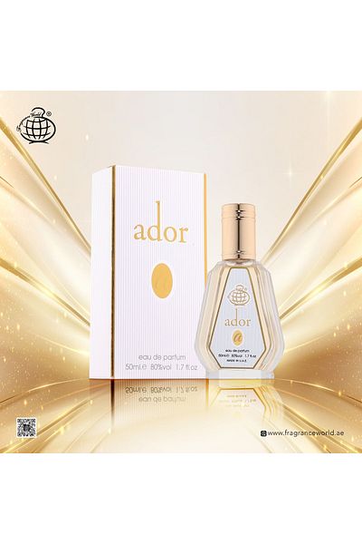 Fragrance World Ador Perfume, Fragrance World, 50 ml Eau de Parfum, Γυναικεία