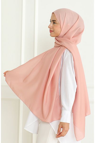 sefamerve Medina Silk Sanded Shawl 81075-15 Σκόνη