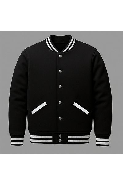 Edizen Basic 2025 Oversize Premium College Jacket 100% Βαμβάκι