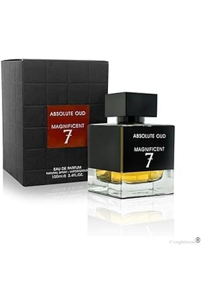 Fragrance World Parfum Absolute Oud Magnificent 7, Fragrance World, apa de parfum 100 ml, barbati