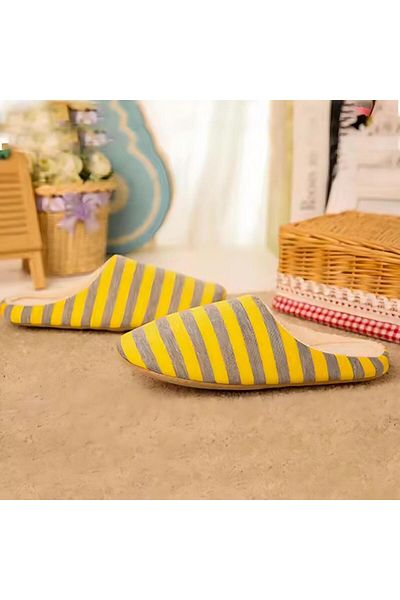 Generic Anti-skid Slip-On Slide Yellow/Grey