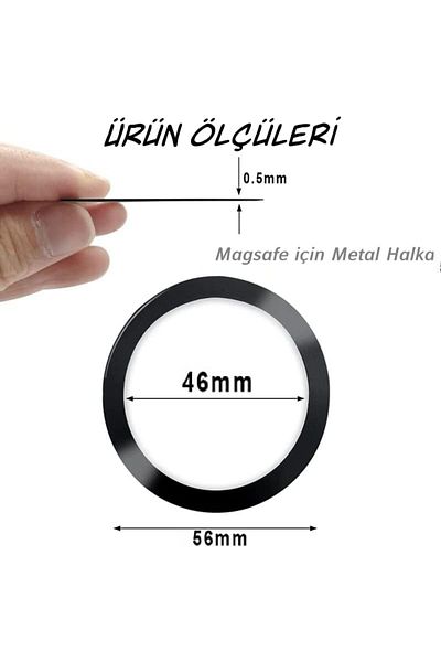 STOREMAX Ezg Power Metal Magsafe Ring Ring Compatible with iPhone 8 and Above Model Silver Lvrng Ezsnsh