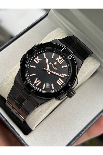 Homies With Steel Calendar Guaranteed Men's Wristwatch Bracelet Gift Hmv95Ds