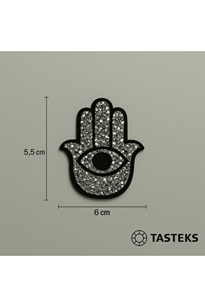 Taşteks TAŞLI Ütülenebilen veya Sticker Olarak Kullanılabilen Fatma'nın Eli M...