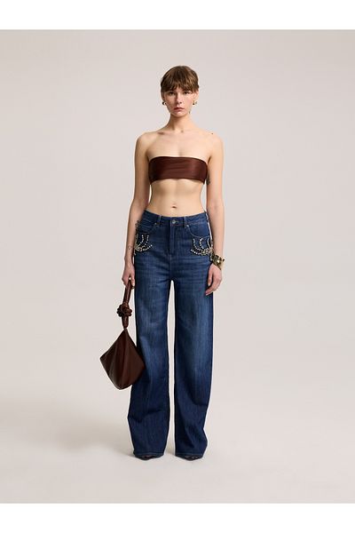 BAQA Stoned Navy Blue Denim