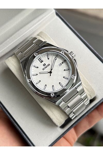 Homies With Steel Calendar Guaranteed Men's Wristwatch Bracelet Gift Hmb3Xz2