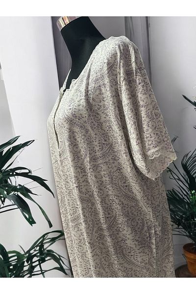 Ladnie iç giyim Mother's Cotton Nightgown
