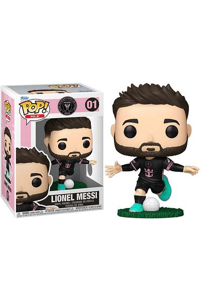 Funko بوب! كرة القدم: تمثال من الفينيل للاعب إنتر ميامي ليونيل ميسي (خارج أرضه)