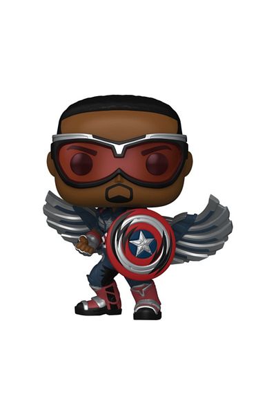 Funko بوب! مارفل: كابتن أمريكا، عالم جديد شجاع، بوب ١، مجسم فينيل حصري بتصميم ريترو كوميك ديكو