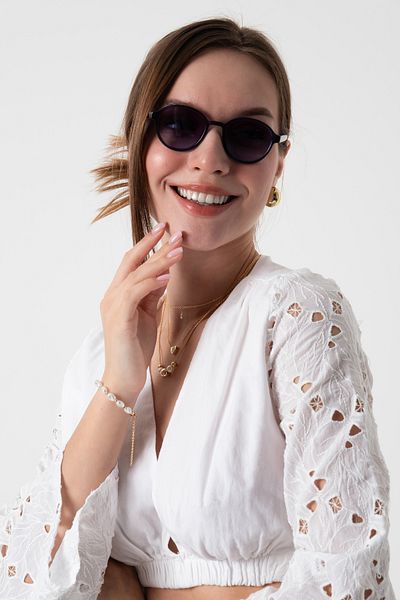 Aqua Di Polo 1987 Women's Blue Sunglasses Apsi 003003