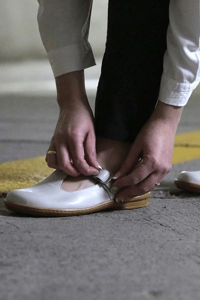 İNZE AYAKKABI Genuine Leather Casual Shoes Model Name Julia