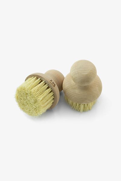 JOJOMIA Tampiko Herb Bun Dish and Fruit Vegetable Cleaning Brush
