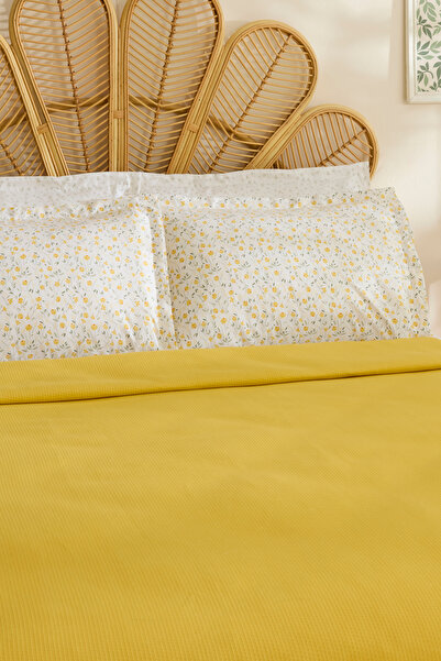 Karaca Home Lina Bamboo Single Pique Set Yellow