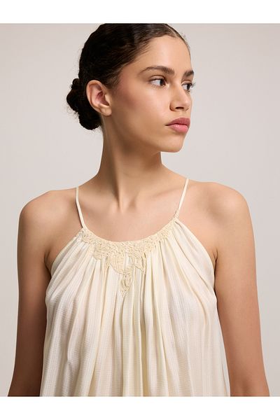 BAQA Strappy Yellow Blouse