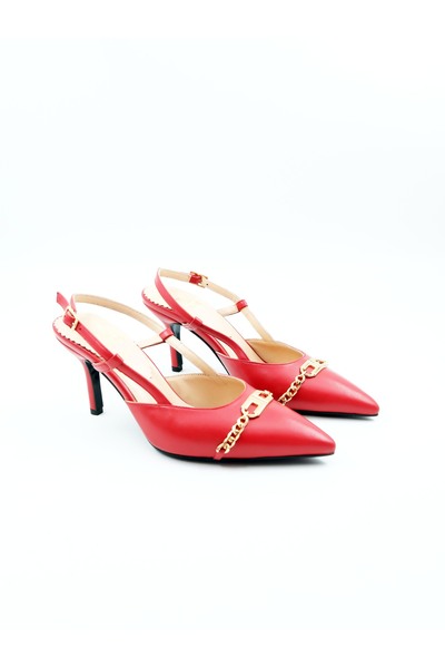 Tenau Women's Genuine Leather Heeled Shoes