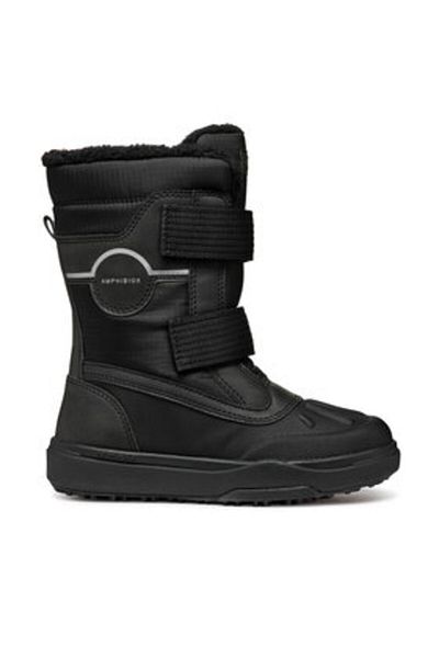 Geox boy's snow boots J BUNSHEE PG BOY BA J46D8A 0MEFU black