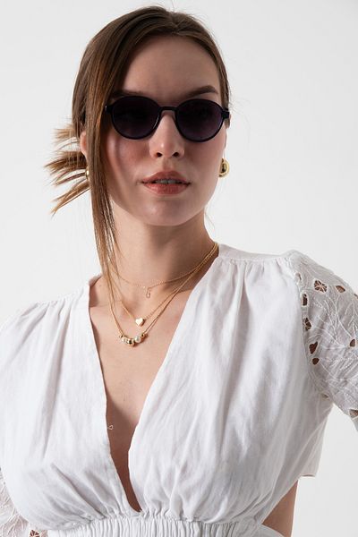 Aqua Di Polo 1987 Women's Blue Sunglasses Apsi 003003