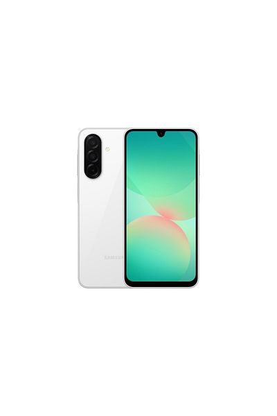 Samsung هاتف سامسونج جالاكسي A26 5G الذكي، 8 جيجابايت رام، 256 جيجابايت تخزين، أبيض