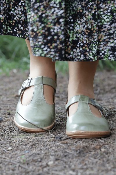 İNZE AYAKKABI Genuine Leather Casual Shoes Model Name Julia