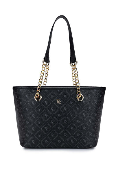 Tamer Tanca Women's Vegan Black Shoulder Bag